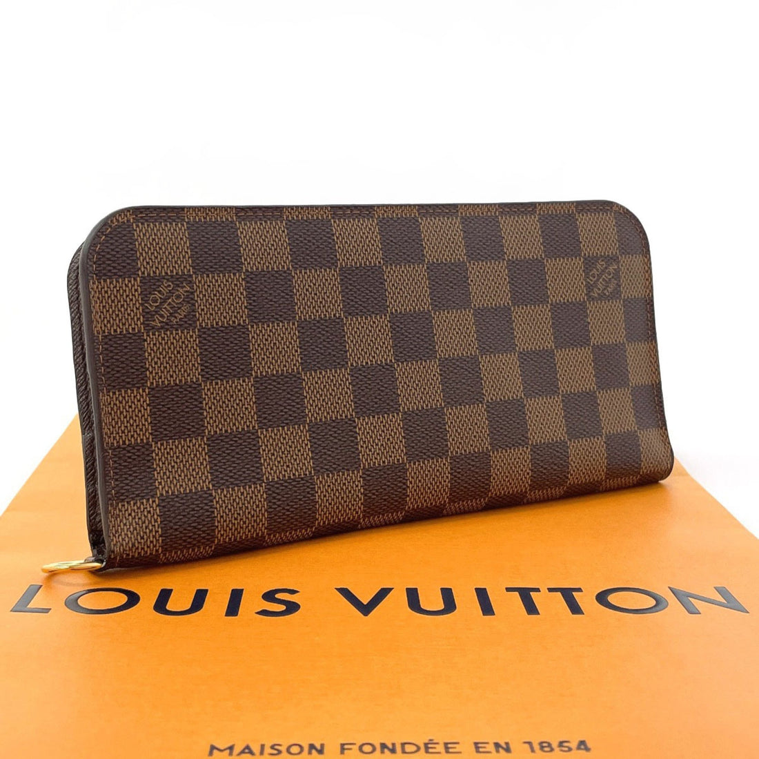 Louis Vuitton Damier  Damier Canvas Long Wallet (Bi-Fold)
