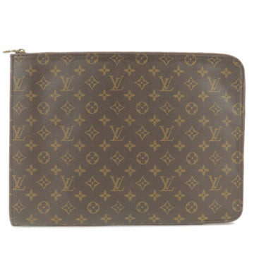 Louis Vuitton Monogram Porte Documents Clutch Bag M53456