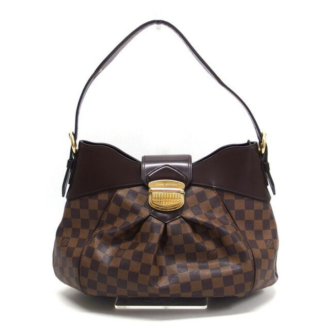 Louis Vuitton Damier Canvas   Damier Canvas Leather Shoulder Bag