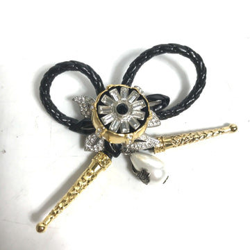 Louis Vuitton  Leather Brooch