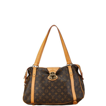 Louis Vuitton  Pvc Leather Handbag Shoulder Bag