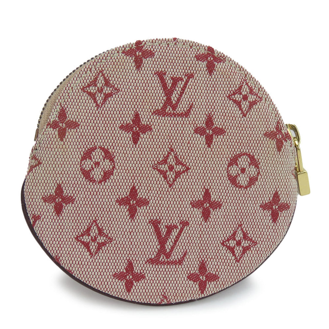 Louis Vuitton Cerise  Color Monogram Mini Coin Purse/Coin Case