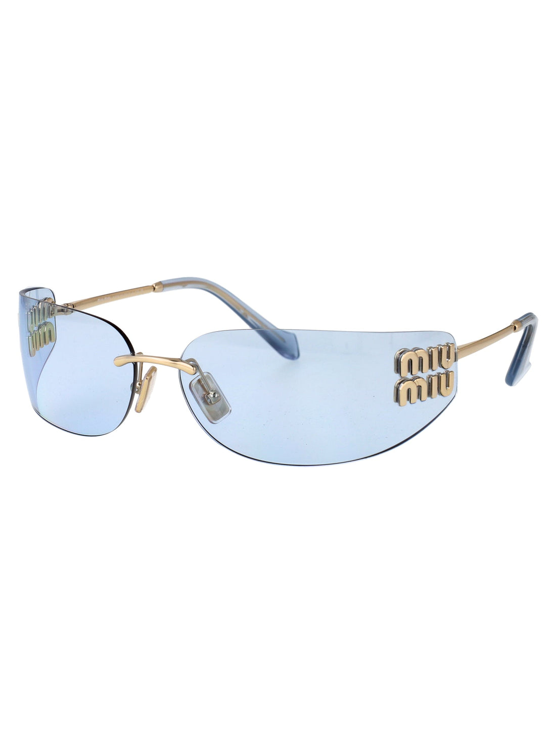 MIU MIU Fashion Forward Metal Sunglasses
