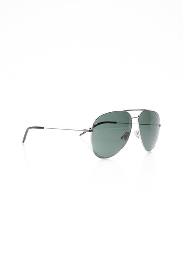 SAINT LAURENT Aviator Silver Sunglasses