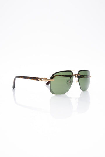 CARTIER C DSSor Turtle and Gold Sunglasses (New)