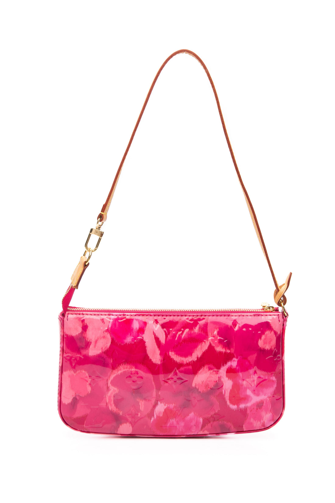 LOUIS VUITTON Vernis Ikat Rose Indien Pochette AcceESories
