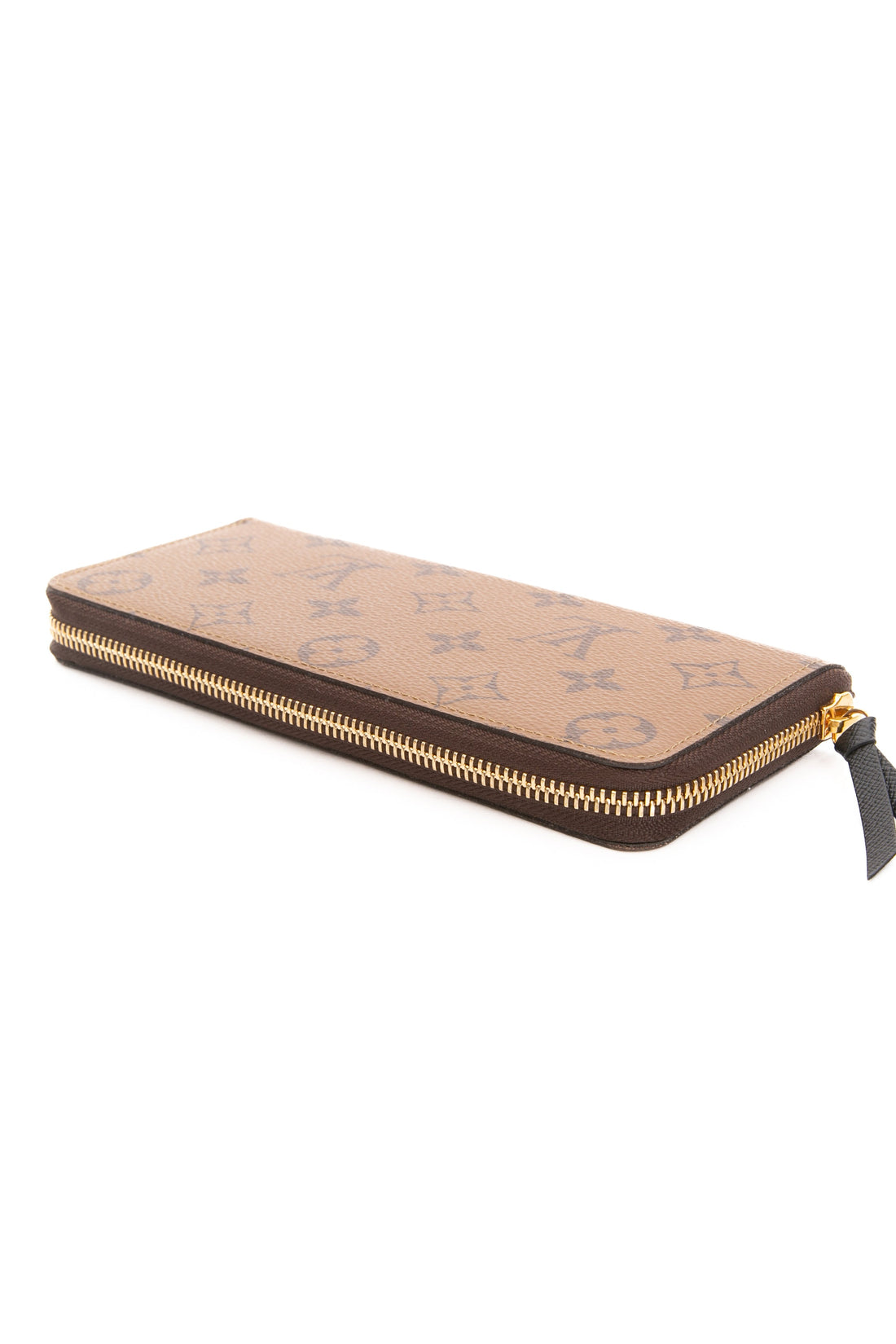LOUIS VUITTON Monogram Reverse Clemence Wallet