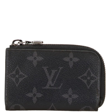Louis Vuitton Monogram Eclipse  Monogram Eclipse Leather Pvc Coin Purse/Coin Case