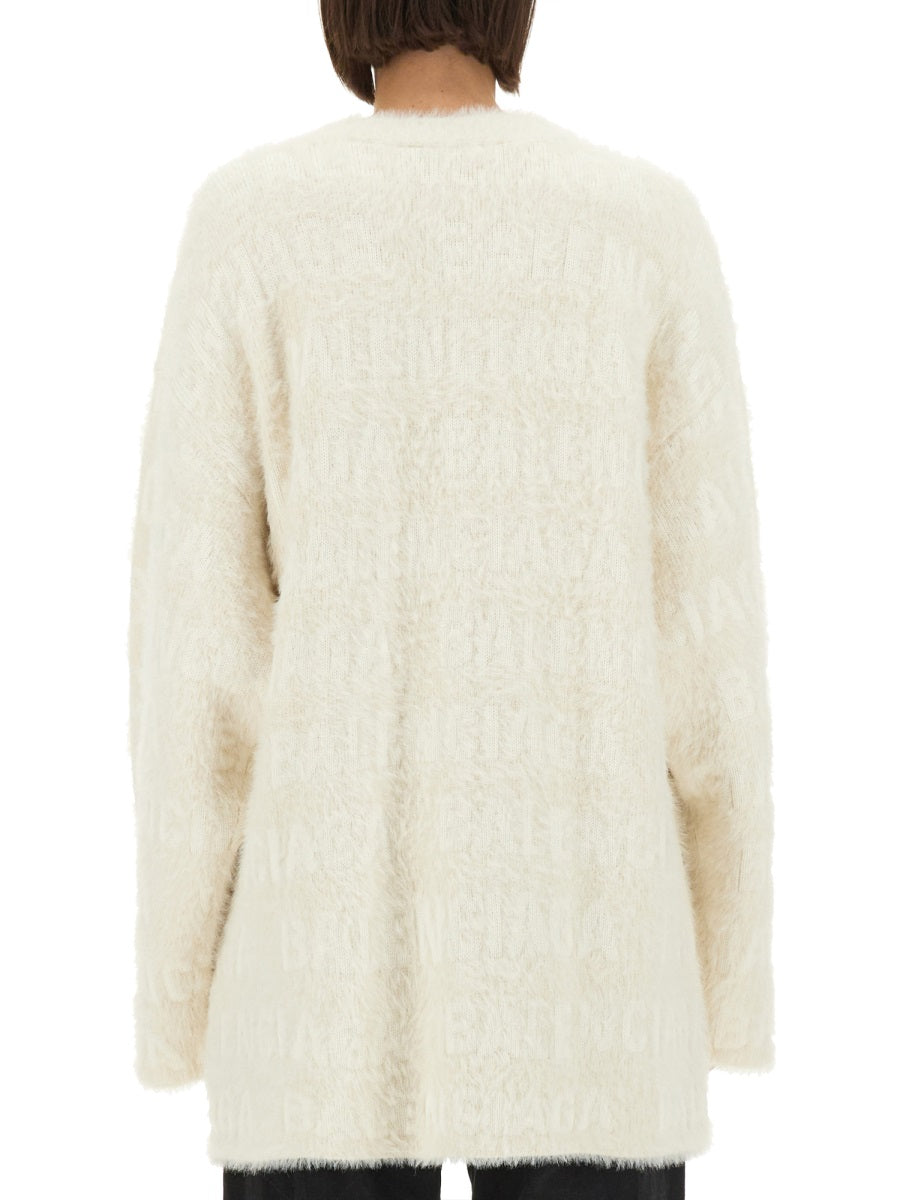 Balenciaga Women V-Neck Cardigan