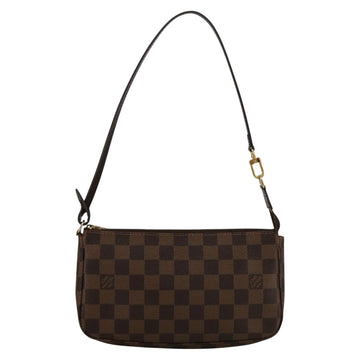 Louis Vuitton Pochette Accessoire  Canvas Clutch Bag