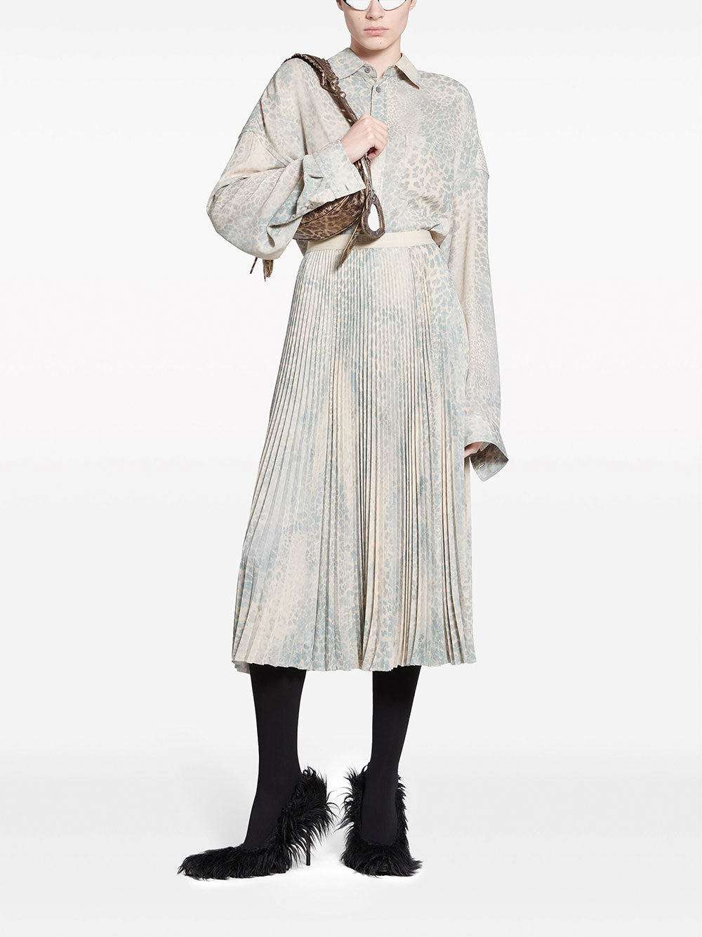 Balenciaga Women Gonna Plissé