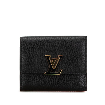 Louis Vuitton  pink Leather Wallet (Tri-Fold)