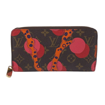 Louis Vuitton  Leather Long Wallet (Bi-Fold)