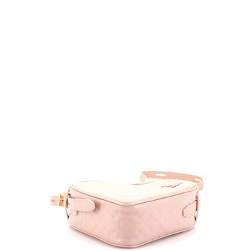 Coeur Handbag Limited Edition Fall in Love Monogram Embossed Lambskin