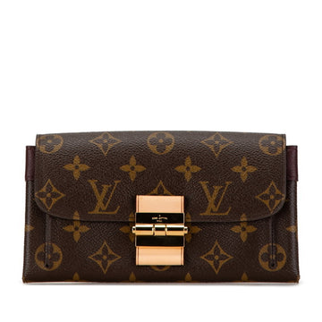 Louis Vuitton   Monogram Monogram Long Wallet (Bi-Fold)