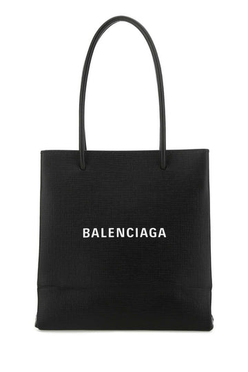 Balenciaga Women Black Leather Handbag