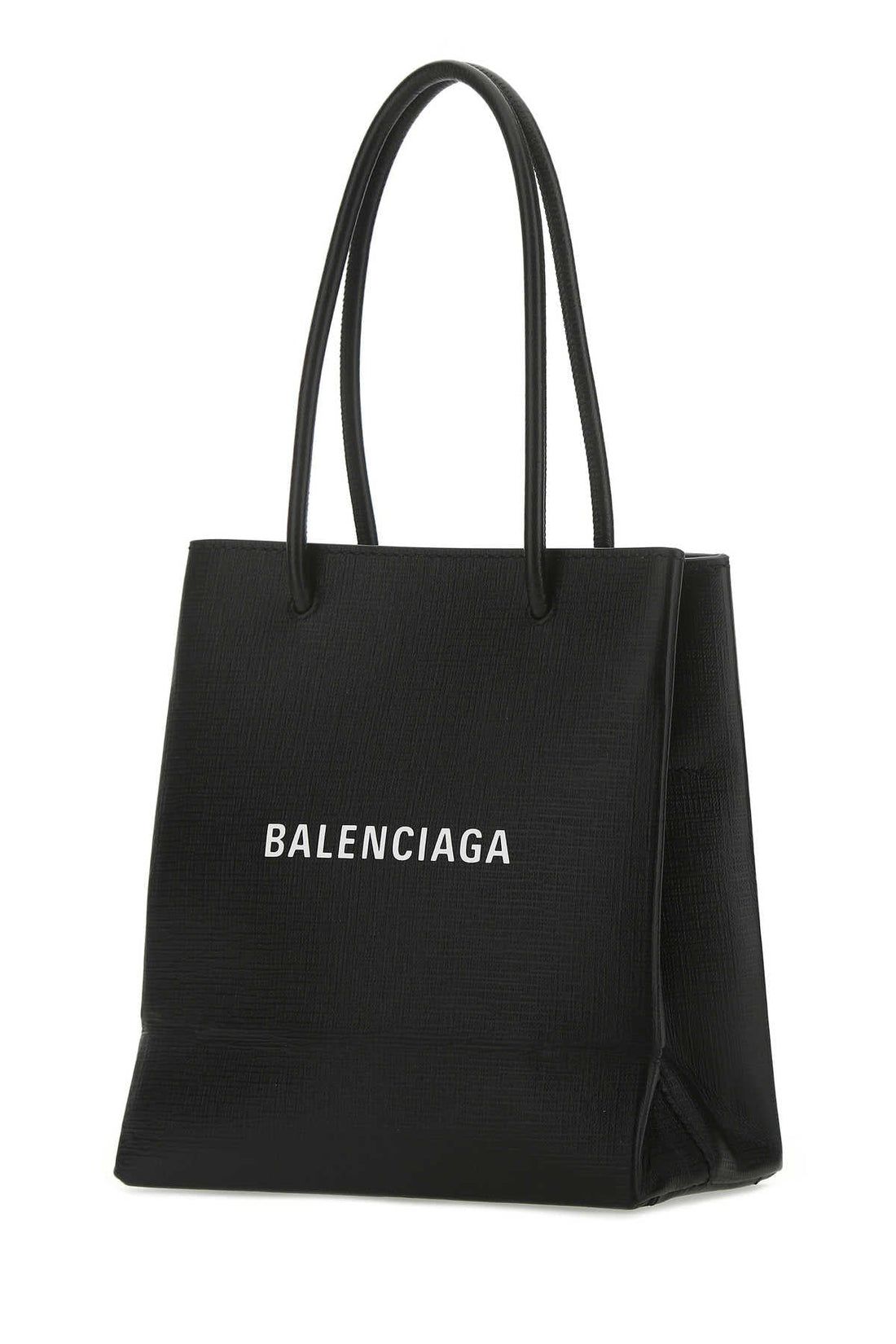 Balenciaga Women Black Leather Handbag