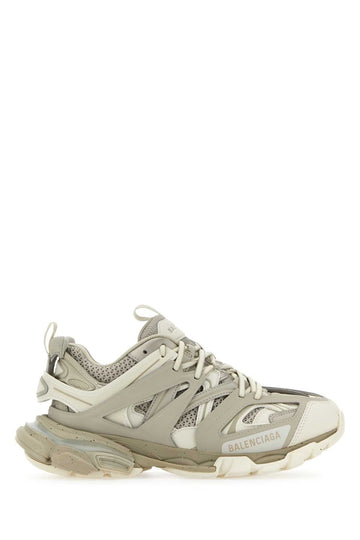 Balenciaga Men Two-Tone Synthetic Leather And Fabric Sneakers