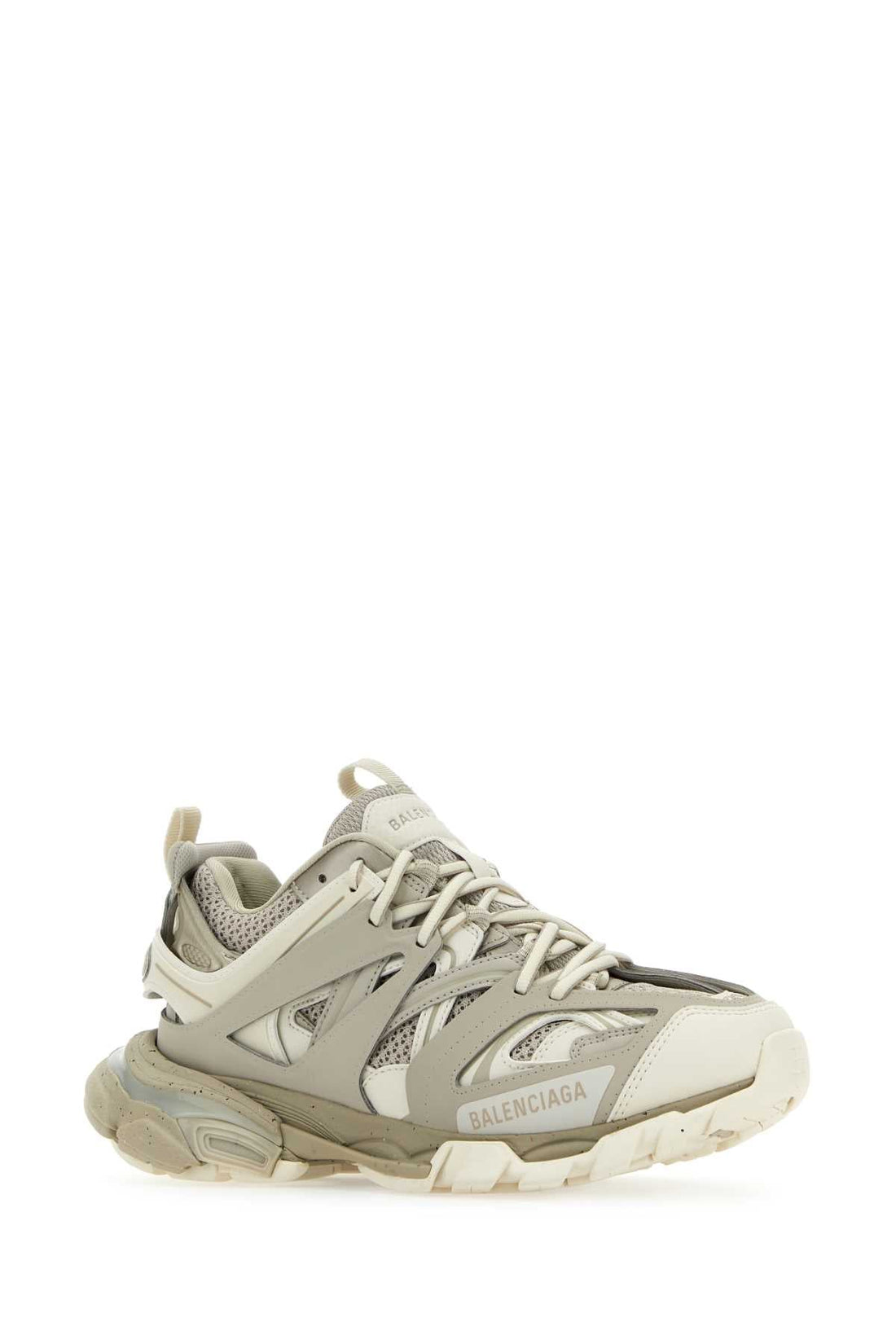Balenciaga Men Two-Tone Synthetic Leather And Fabric Sneakers