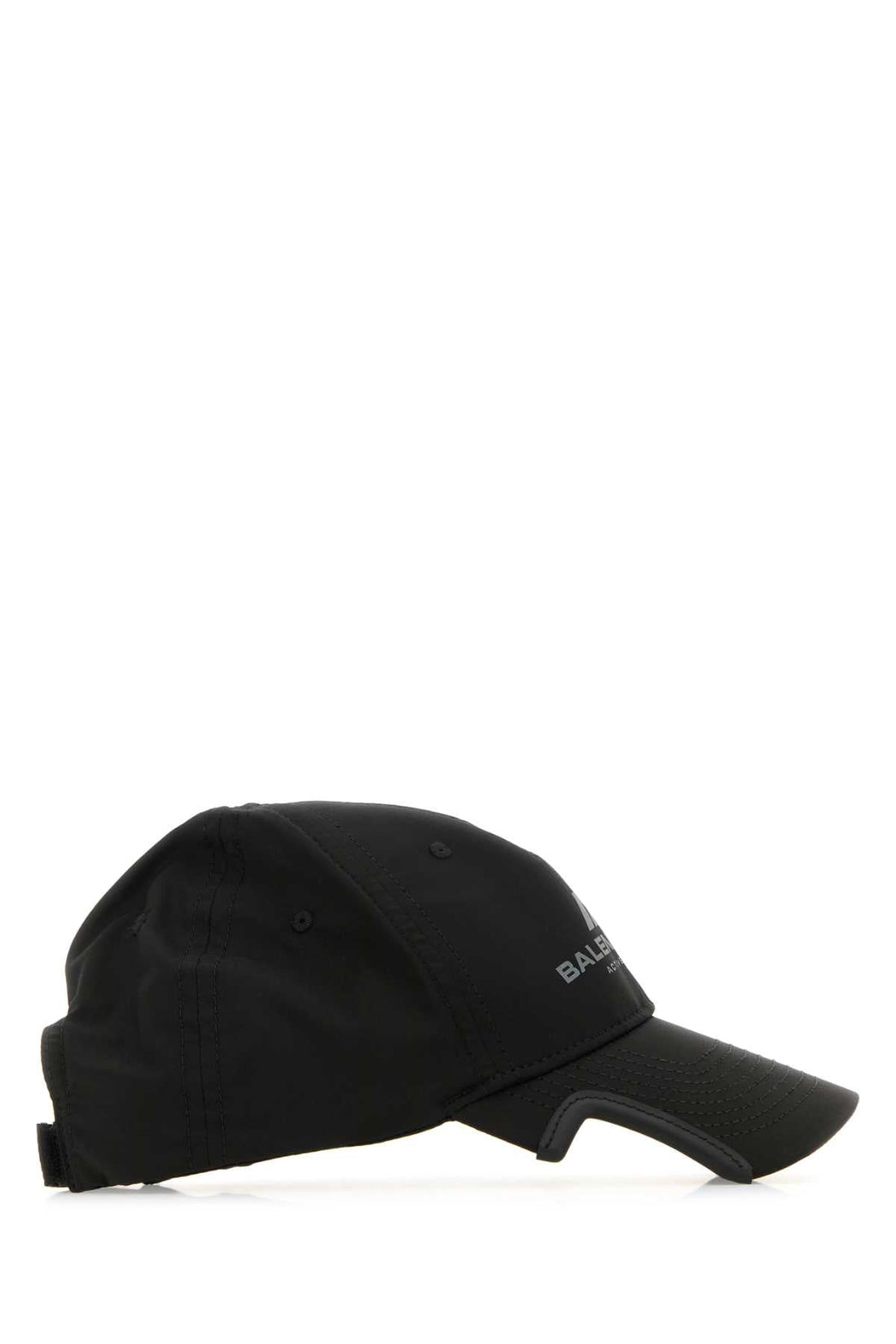 Balenciaga Women Black Polyester Baseball Cap