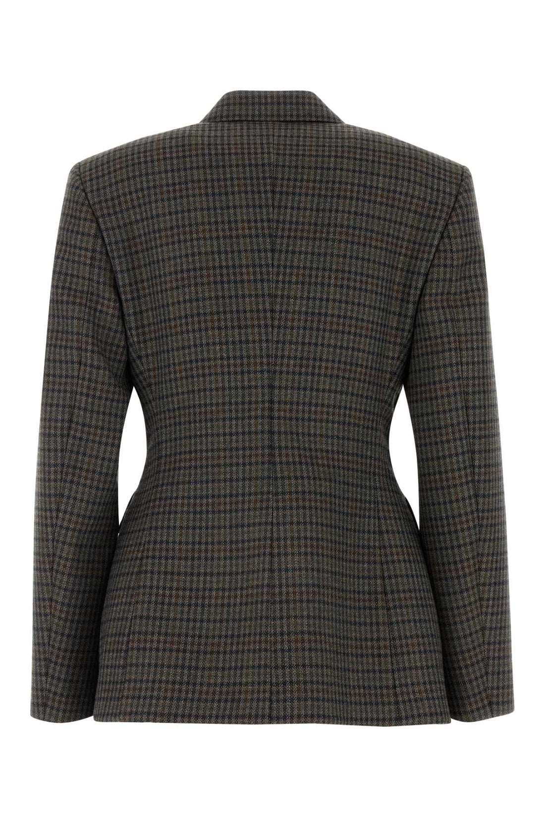 Balenciaga Women Embroidered Wool Blazer
