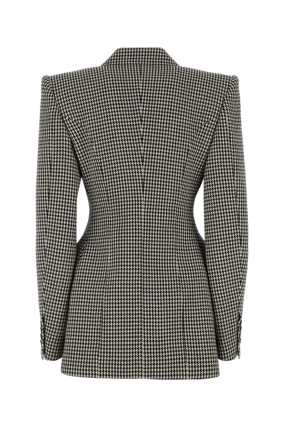 Balenciaga Women Embroidered Wool Blazer