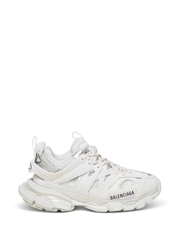 Balenciaga Women White Track Mesh And Nylon Sneakers Woman Balenciaga