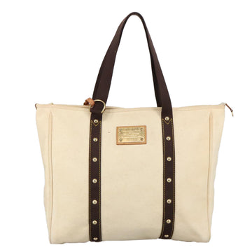 Louis Vuitton Antigua  Canvas Tote Bag