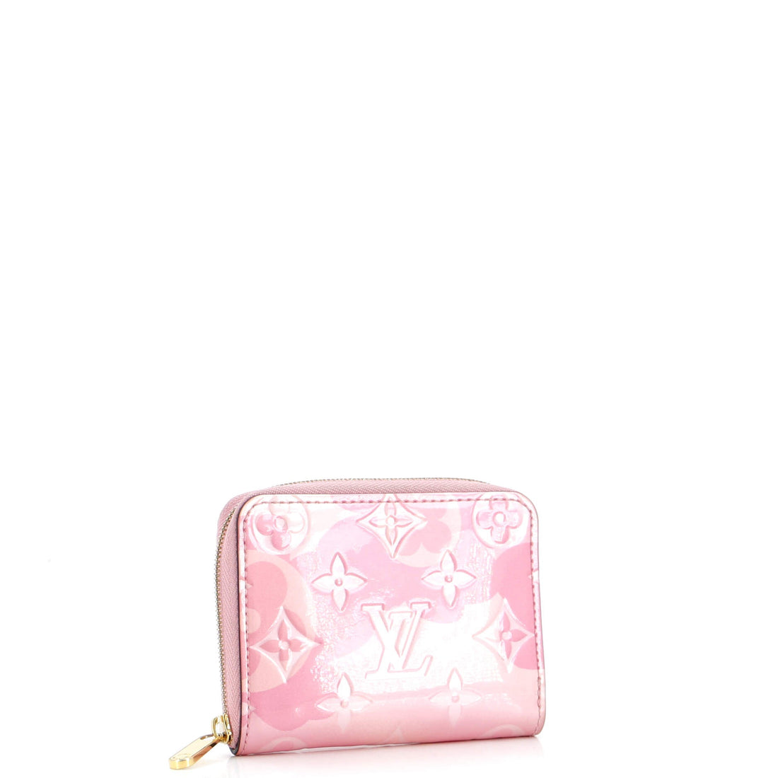 Zippy Coin Purse Limited Edition Valentine Floral Monogram Vernis
