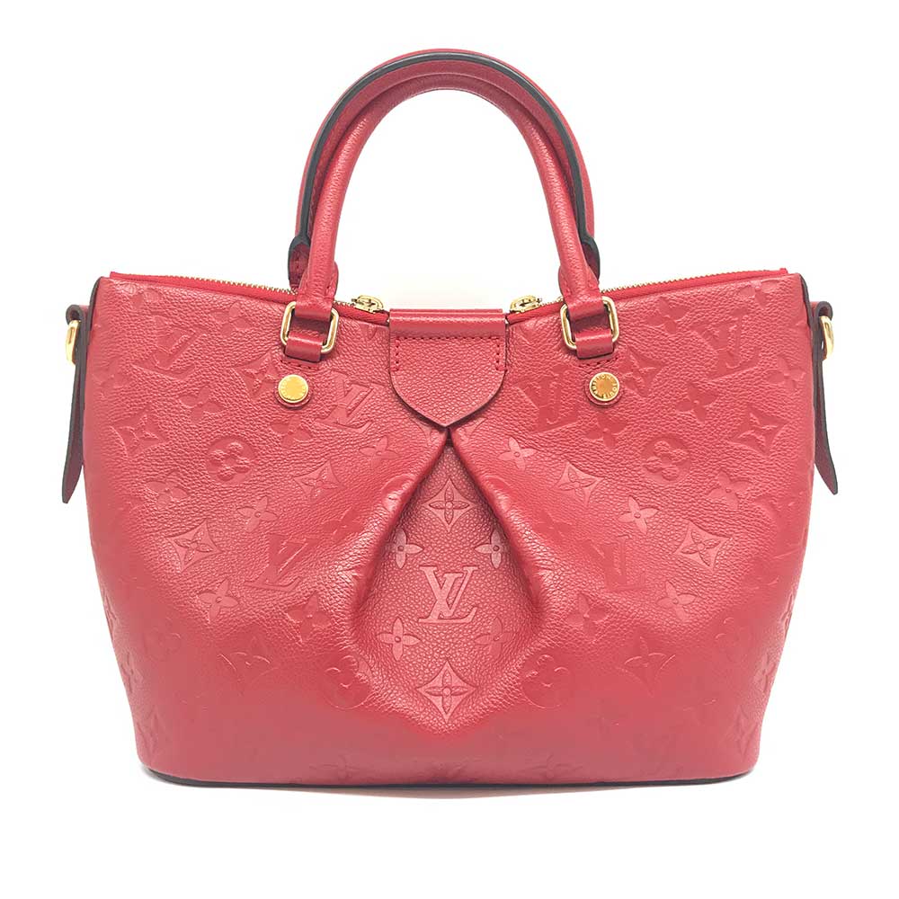 Louis Vuitton Mazarine PM Monogram Empreinte Red Leather Handbag