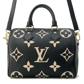 Louis Vuitton   Noir Monogram Empreinte Handbag Shoulder Bag