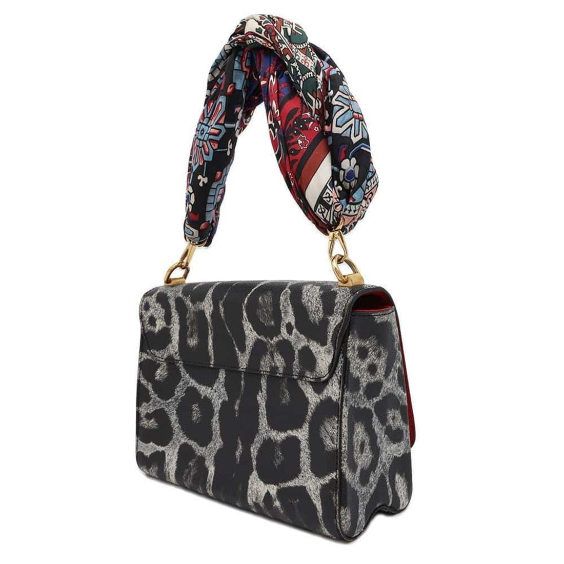 Louis Vuitton Leopard Leopard  Color Leather Handbag