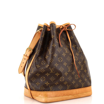 Noe Handbag Monogram Canvas Large