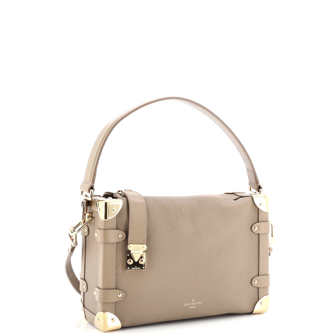 Side Trunk Handbag Taurillon Leather MM