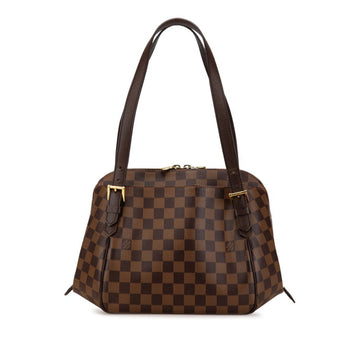 Louis Vuitton Damier  Pvc Leather Handbag