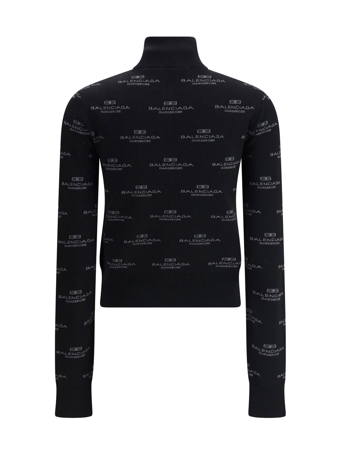 Balenciaga Women All-Over Logo Cardigan