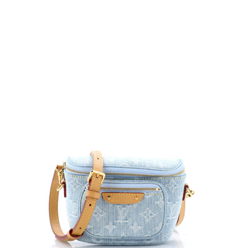 Bum Bag Monogram Denim Mini