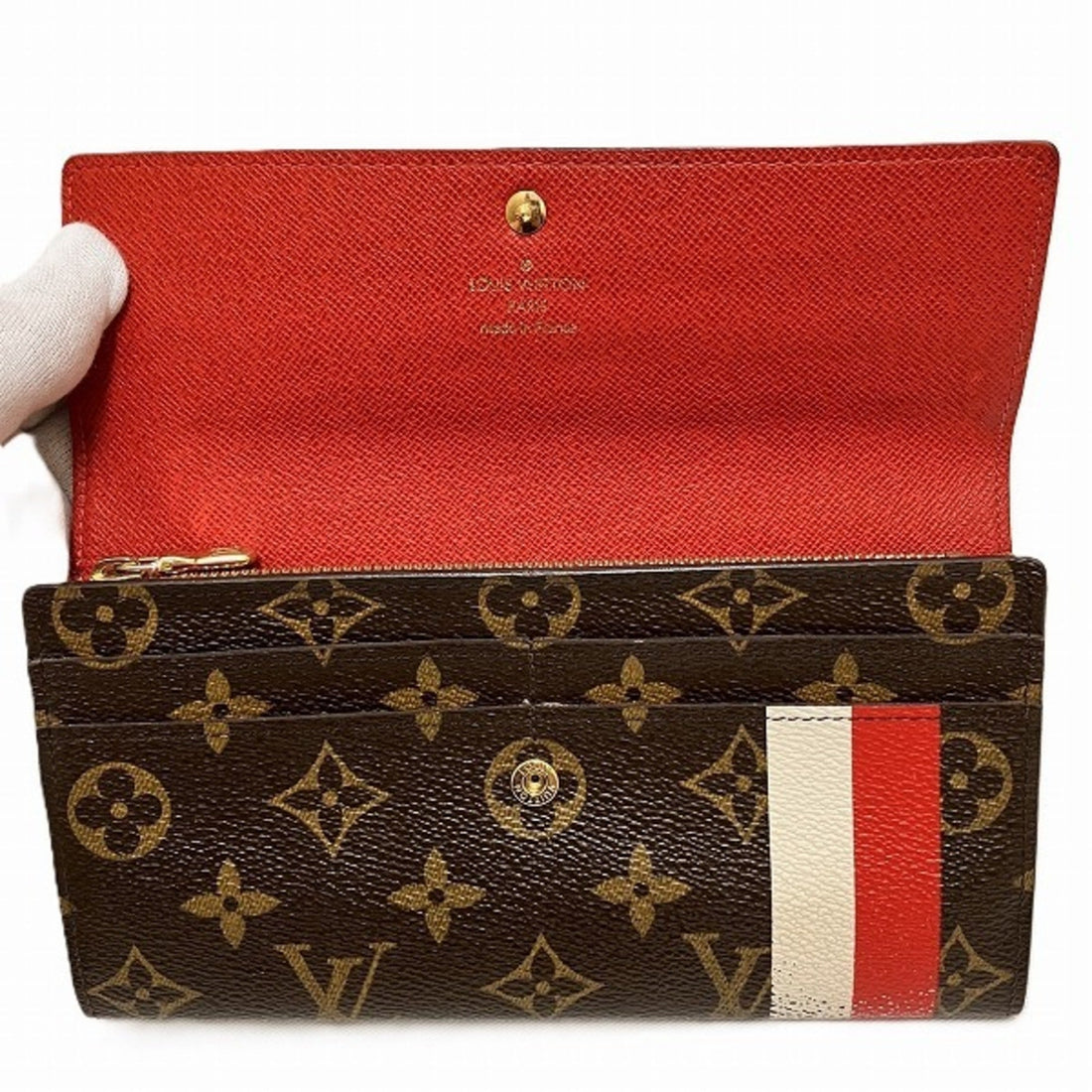 Louis Vuitton Monogram Galle Monogram Monogram Long Wallet (Bi-Fold)