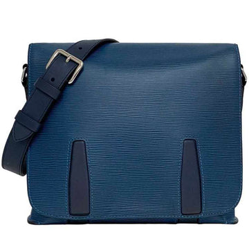 Louis Vuitton  Leather Messenger Bag Shoulder Bag