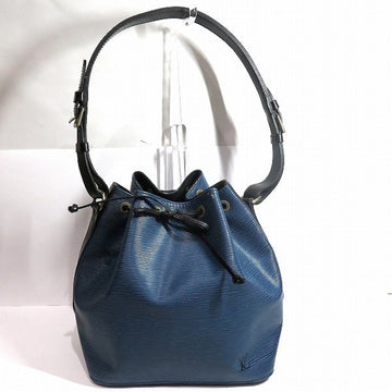 Louis Vuitton blue Toledo blue Leather Shoulder Bag