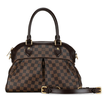 Louis Vuitton  Pvc Leather Handbag Shoulder Bag