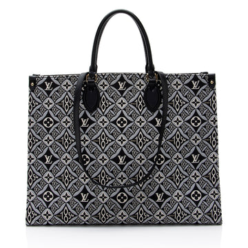 Louis Vuitton Limited Edition Jacquard Since 1854 Onthego GM Tote