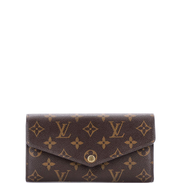 Sarah Wallet NM Monogram Canvas