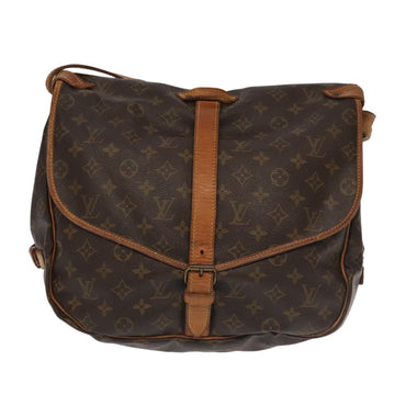 Louis Vuitton Saumur 35  Canvas Shoulder Bag
