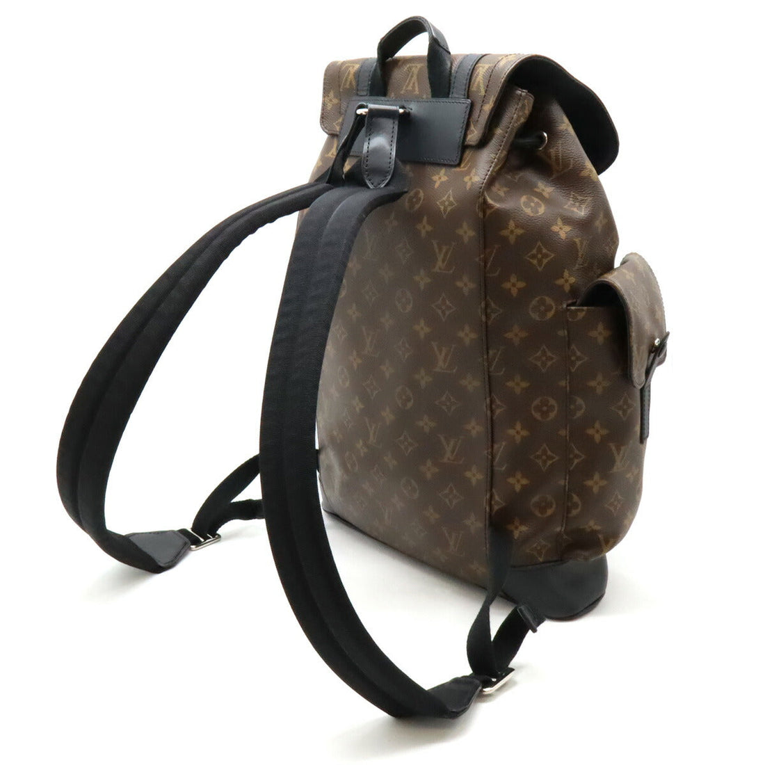 Louis Vuitton Monogram Macassar Christopher PM Backpack M43735