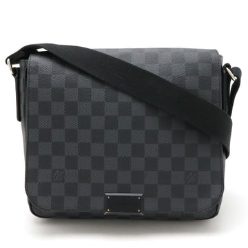 Louis Vuitton Damier Graphite District PM Messenger Bag N41260