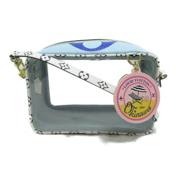 Louis Vuitton  Coated Canvas Pvc Pouch Shoulder Bag