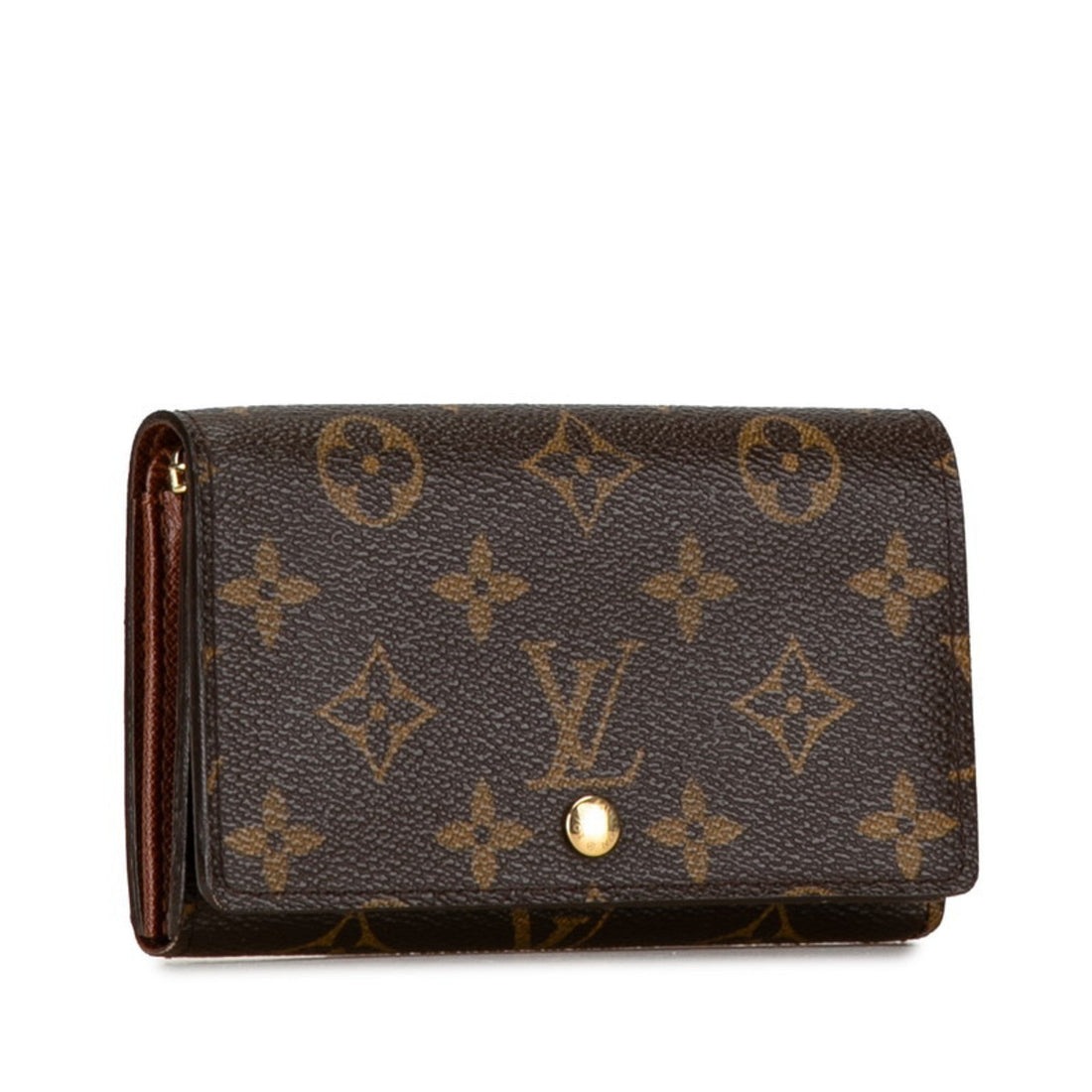 Louis Vuitton Monogram  Monogram Leather Pvc Wallet (Bi-Fold)