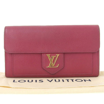 Louis Vuitton  Leather Long Wallet (Bi-Fold)