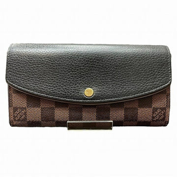 Louis Vuitton Damier   Damier Canvas Long Wallet (Bi-Fold)